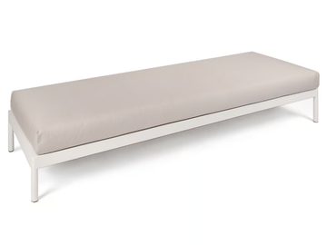 KAIROS - Fabric and aluminium garden bench by Fischer Möbel - view 2